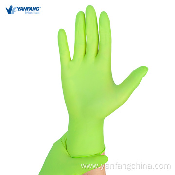 Safety Powder Free Industrial Nitrile Gloves